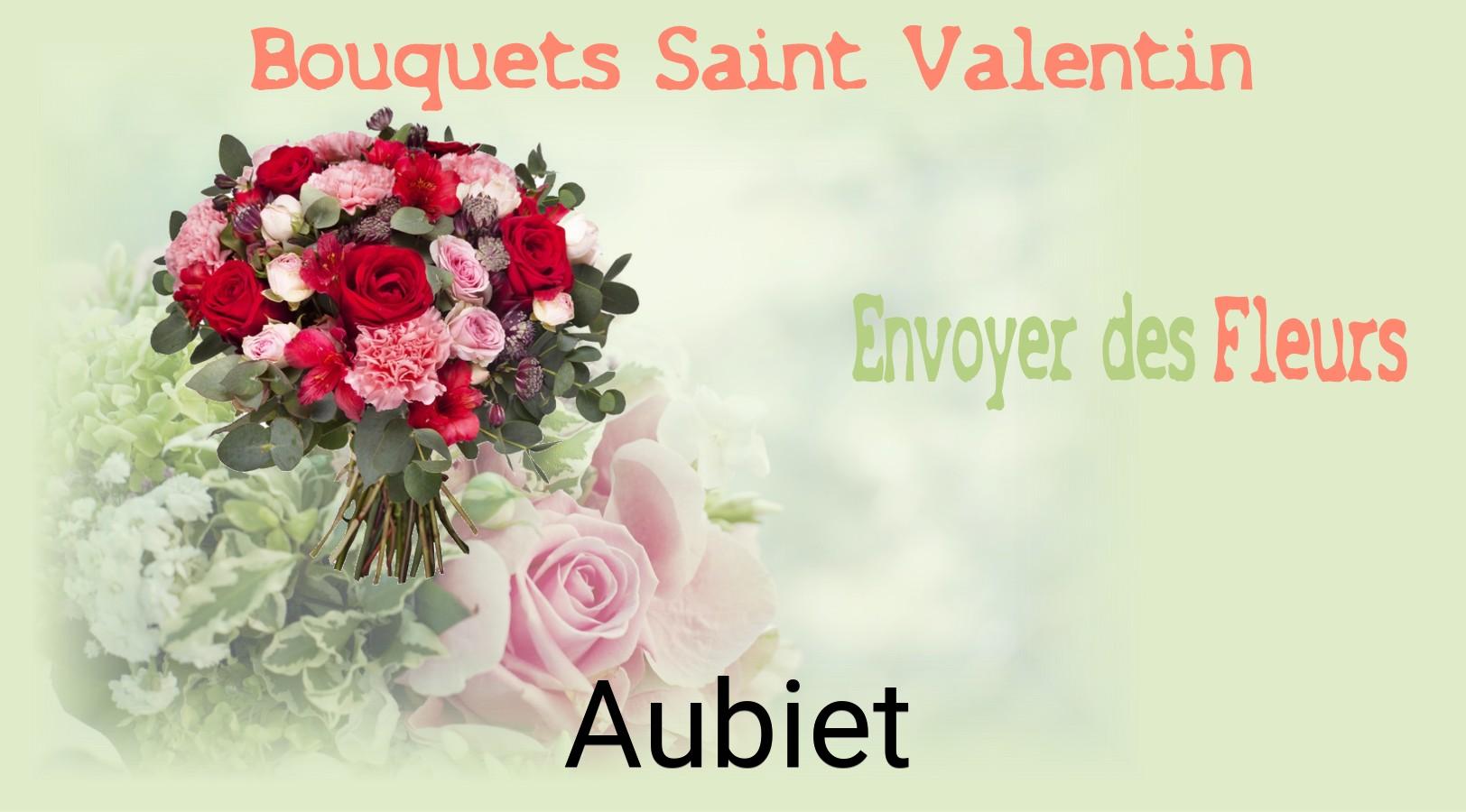 Roses de Saint-Valentin livrées à Aubiet